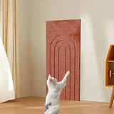 Maxbell Cat Scratching Pad Easy to Use Sharpen Claw Toy Versatile Climbing Scratcher brown