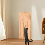 Maxbell Cat Scratching Pad Easy to Use Sharpen Claw Toy Versatile Climbing Scratcher wood