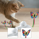 Maxbell Automatic Cat Toy Cat Teaser Stick for Exercise Interaction Practice Outdoor
