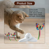 Maxbell Automatic Cat Toy Cat Teaser Stick for Exercise Interaction Practice Outdoor