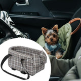 Maxbell Dog Travel Car Booster Seat Stable with Soft Cushion Middle Console Dog Seat