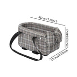 Maxbell Dog Travel Car Booster Seat Stable with Soft Cushion Middle Console Dog Seat