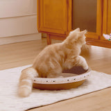 Maxbell Cat Scratcher Cardboard Couch for Indoor Cats Scratch Pad Rest Sleeping L