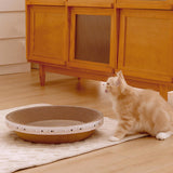 Maxbell Cat Scratcher Cardboard Couch for Indoor Cats Scratch Pad Rest Sleeping L