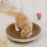 Maxbell Cat Scratcher Cardboard Couch for Indoor Cats Scratch Pad Rest Sleeping L