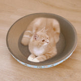 Maxbell Cat Scratcher Cardboard Couch for Indoor Cats Scratch Pad Rest Sleeping XL