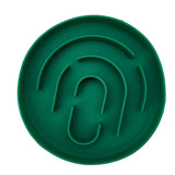 Maxbell Slow Feeder Cat Bowl Silicone Dog Treats Mat Anti Gulping for Dogs and Cats Green