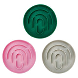 Maxbell Slow Feeder Cat Bowl Silicone Dog Treats Mat Anti Gulping for Dogs and Cats Green