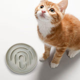 Maxbell Slow Feeder Cat Bowl Silicone Dog Treats Mat Anti Gulping for Dogs and Cats Grey