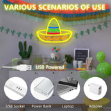 Maxbell Neon Sign Wall Art Lamp Lighting Neon Light Sign for Gaming Room Salon Party