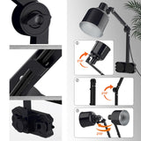 Maxbell Light Holder Stand Single Head for Box Invertebrates Vivarium Dome Lampshade