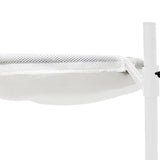 Maxbell Cat Bed for Desk Modern with 2 Washable Mat for Furniture Living Room Indoor white