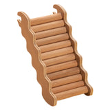 Maxbell Hamster Climbing Ladder Smooth Solid Wood for Small Animals Small Pets Mouse 16.5cmx7.5cm