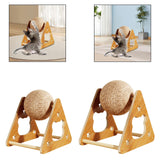 Maxbell Cat Scratcher Toy Cat Scratching Post for Small Medium Large Cats Chinchilla M