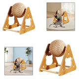 Maxbell Cat Scratcher Toy Cat Scratching Post for Small Medium Large Cats Chinchilla M