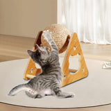 Maxbell Cat Scratcher Toy Cat Scratching Post for Small Medium Large Cats Chinchilla M