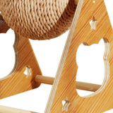 Maxbell Cat Scratcher Toy Cat Scratching Post for Small Medium Large Cats Chinchilla M