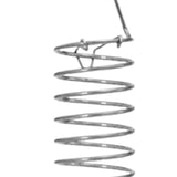 Maxbell Stainless Steel Parrots Feeder Basket Hollow Design Sturdy Bird Foraging Toy