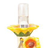 Maxbell Hamster Water Bottle Water Dispenser Sunflower for Small Animals Mice Gerbil