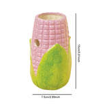 Maxbell Gerbil Water Bottle Stand Corn Shaped for Squirrels Dwarf Hamster Chinchilla Violet
