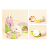 Maxbell Gerbil Water Bottle Stand Corn Shaped for Squirrels Dwarf Hamster Chinchilla Violet