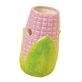 Maxbell Gerbil Water Bottle Stand Corn Shaped for Squirrels Dwarf Hamster Chinchilla Violet