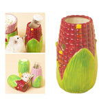 Maxbell Gerbil Water Bottle Stand Corn Shaped for Squirrels Dwarf Hamster Chinchilla Violet Red