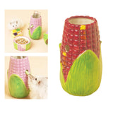 Maxbell Gerbil Water Bottle Stand Corn Shaped for Squirrels Dwarf Hamster Chinchilla Violet Red