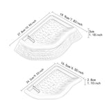 Maxbell Reptile Bathing Pool Aquarium Habitat Accessories Tortoise Feeder for Turtle Brownish Red