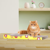 Maxbell Corrugated Paper Cat Scratcher Kitten Scratching Board for Indoor Cats Wave Shape