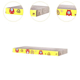 Maxbell Corrugated Paper Cat Scratcher Kitten Scratching Board for Indoor Cats Straight Plate Shape
