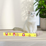 Maxbell Corrugated Paper Cat Scratcher Kitten Scratching Board for Indoor Cats Straight Plate Shape