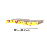 Maxbell Corrugated Paper Cat Scratcher Kitten Scratching Board for Indoor Cats S Shaped