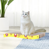 Maxbell Corrugated Paper Cat Scratcher Kitten Scratching Board for Indoor Cats S Shaped