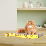 Maxbell Corrugated Paper Cat Scratcher Kitten Scratching Board for Indoor Cats S Shaped