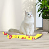 Maxbell Corrugated Paper Cat Scratcher Kitten Scratching Board for Indoor Cats Arch Shape
