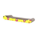 Maxbell Corrugated Paper Cat Scratcher Kitten Scratching Board for Indoor Cats Bone Shape