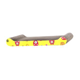 Maxbell Corrugated Paper Cat Scratcher Kitten Scratching Board for Indoor Cats Bone Shape