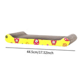 Maxbell Corrugated Paper Cat Scratcher Kitten Scratching Board for Indoor Cats Bone Shape