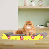 Maxbell Corrugated Paper Cat Scratcher Kitten Scratching Board for Indoor Cats Bone Shape