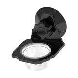 Maxbell Reptile Feeder with Suction Cup Convenient Feeding Cup for Frog Gecko 6.3x8x8cm