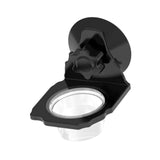 Maxbell Reptile Feeder with Suction Cup Convenient Feeding Cup for Frog Gecko 6.3x8x8cm