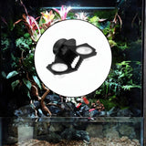 Maxbell Reptile Feeder with Suction Cup Convenient Feeding Cup for Frog Gecko 14.5x7x8cm