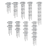 Maxbell Garden Obelisk Trellis Rust Resistant Potted Plant Support for Flowers Vines 50cm 1 umbrella