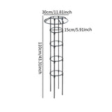Maxbell Garden Obelisk Trellis Rust Resistant Potted Plant Support for Flowers Vines 110cm 1 umbrella