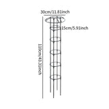 Maxbell Garden Obelisk Trellis Rust Resistant Potted Plant Support for Flowers Vines 130cm 1 umbrella