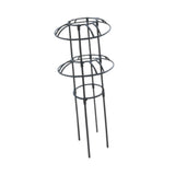 Maxbell Garden Obelisk Trellis Rust Resistant Potted Plant Support for Flowers Vines 70cm multi umbrella
