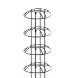 Maxbell Garden Obelisk Trellis Rust Resistant Potted Plant Support for Flowers Vines 130cm multi umbrella