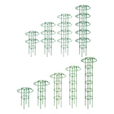Maxbell Garden Obelisk Trellis Sturdy Flower Stand for Roses Climbing Plants Flowers 50cm 1 umbrella