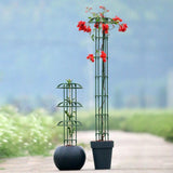 Maxbell Garden Obelisk Trellis Sturdy Flower Stand for Roses Climbing Plants Flowers 50cm 1 umbrella